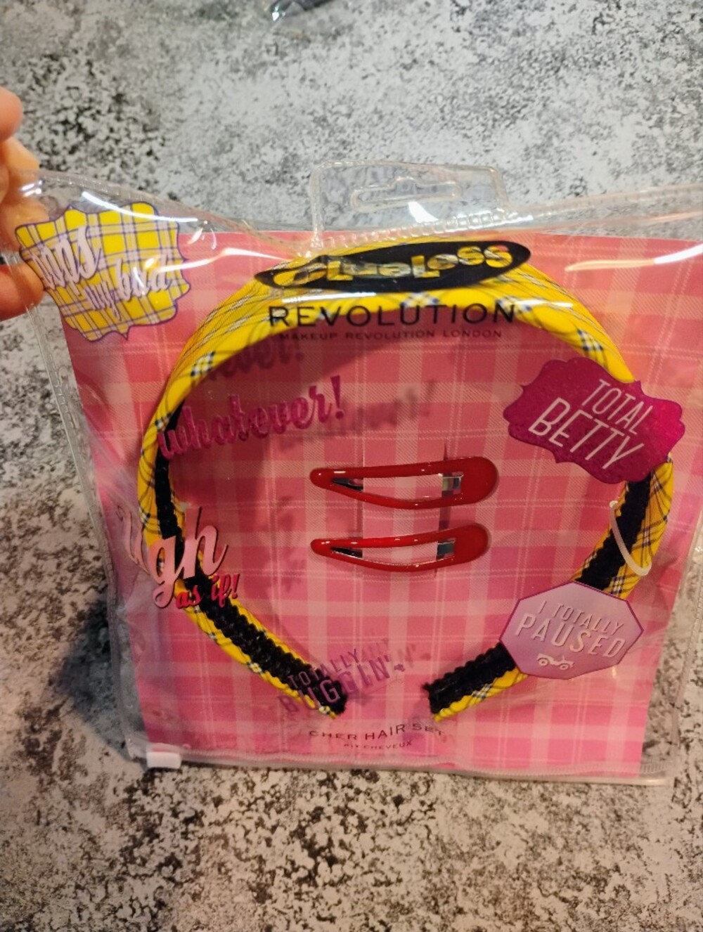 Revolution Beauty x Clueless Cher Headband and Hair Clips